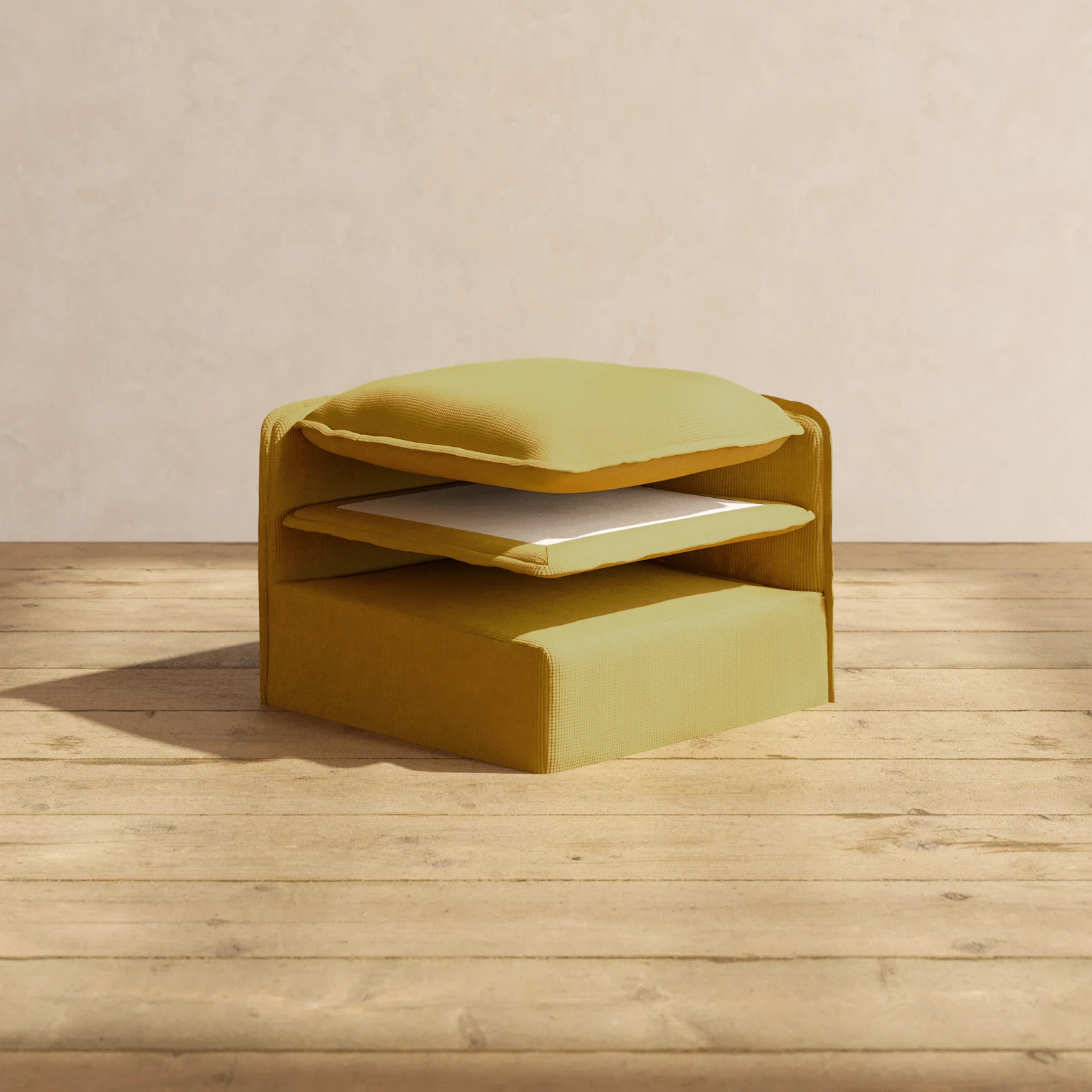 Elevate Comfort Layer for 3-Seater + Bench Ottoman in Kiiro