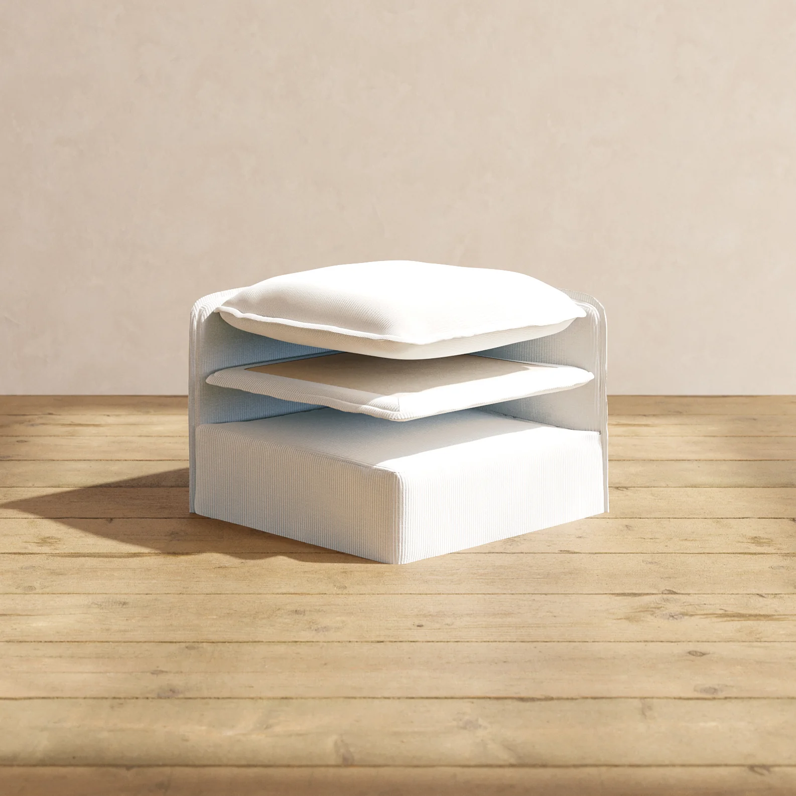 Elevate Comfort Layer for 3-Seater in Milk
