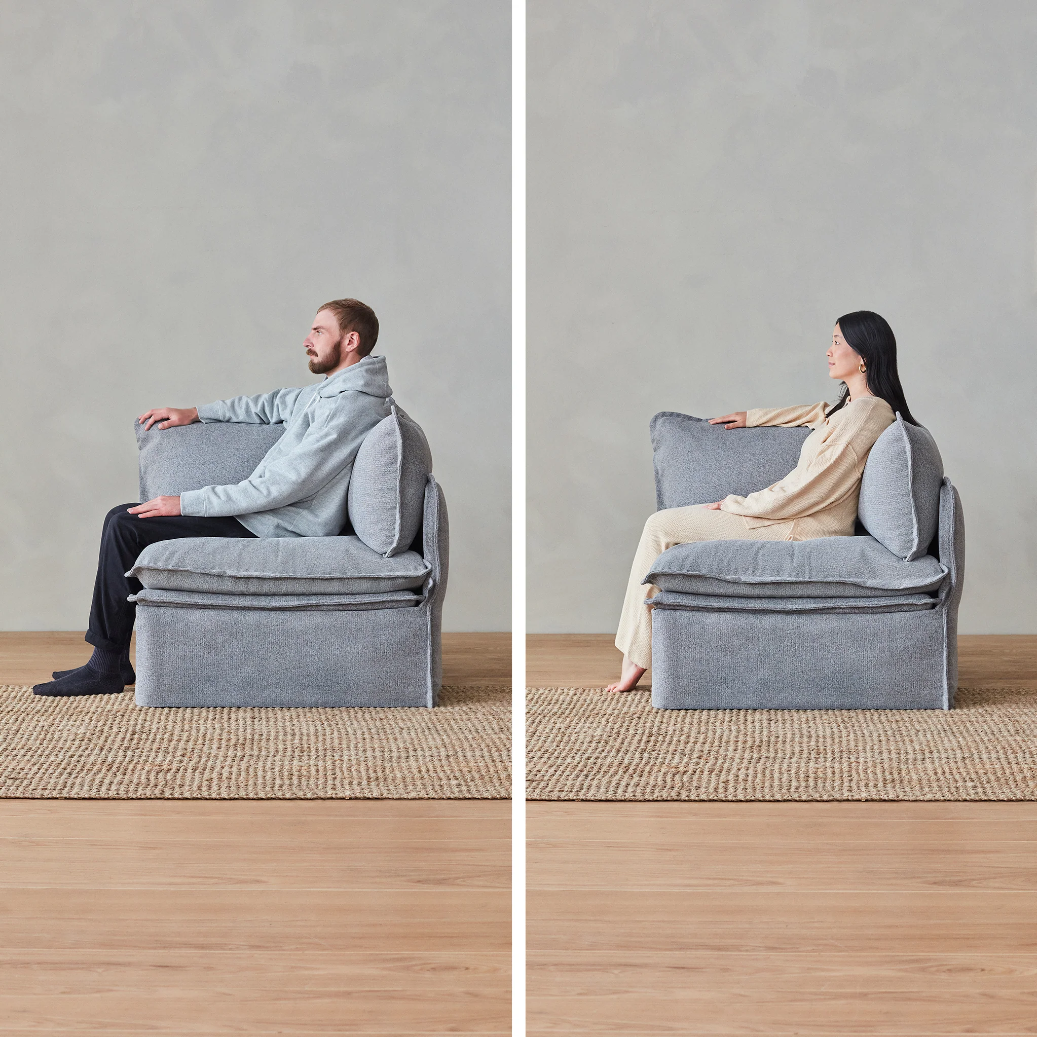 Elevate Comfort Layer for 6-Seater Open-Ends U-Sectional in Rust - Image 5