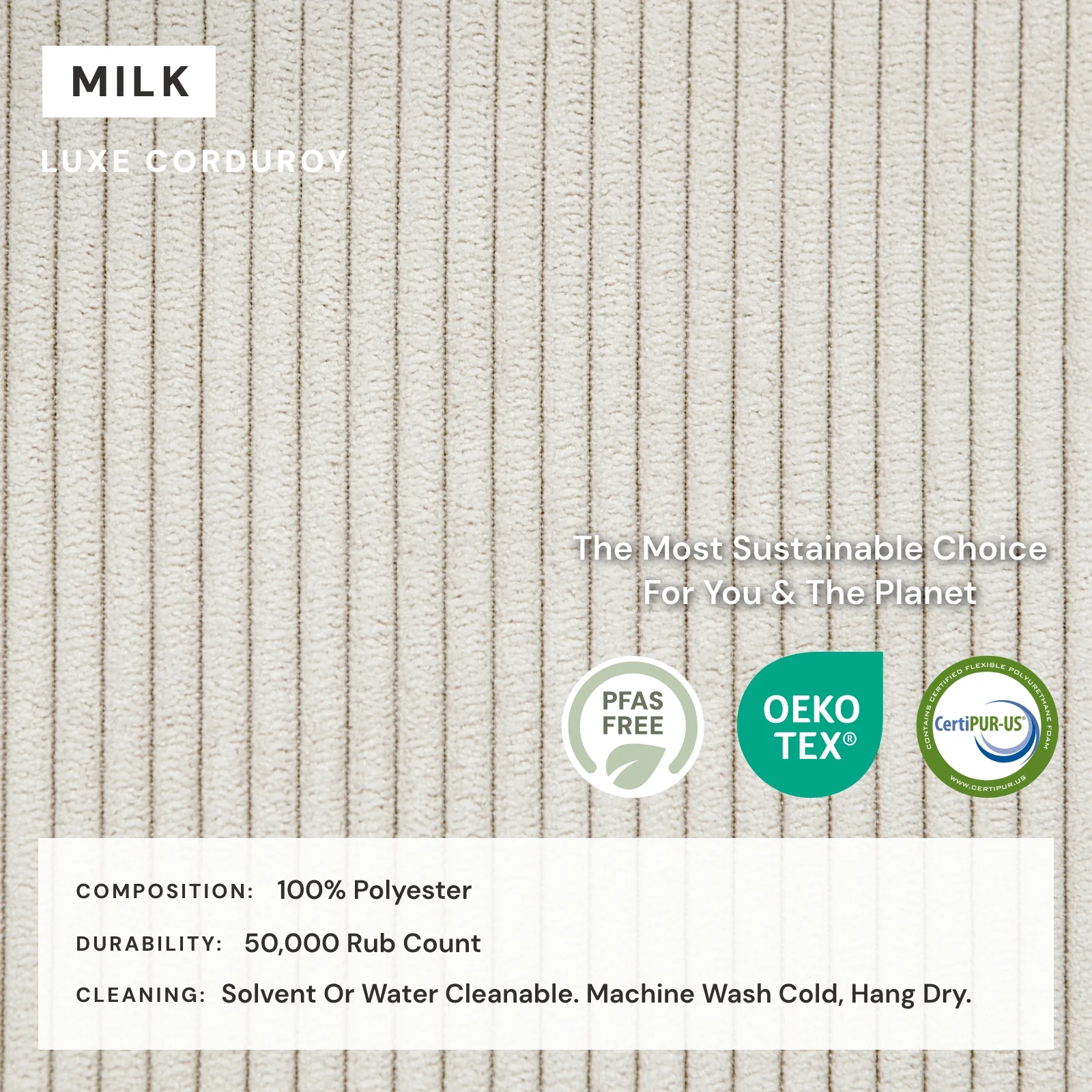 Elevate Comfort Layer for 8-Seater U-Sectional in Milk - Image 7