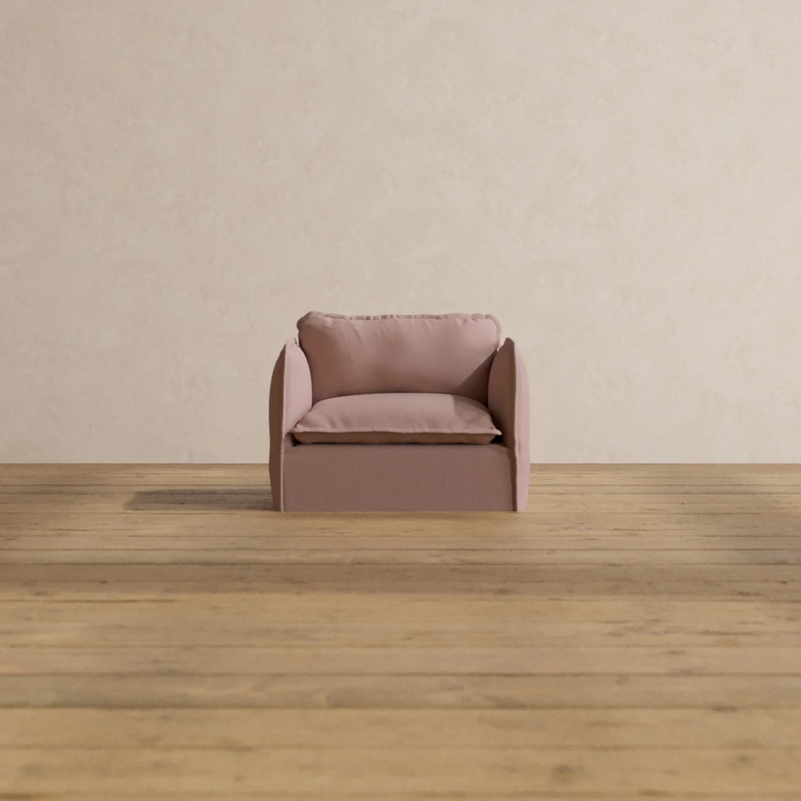 Modular Washable Armchair in Sakura | Memorix+ Seat | Contour Pillow