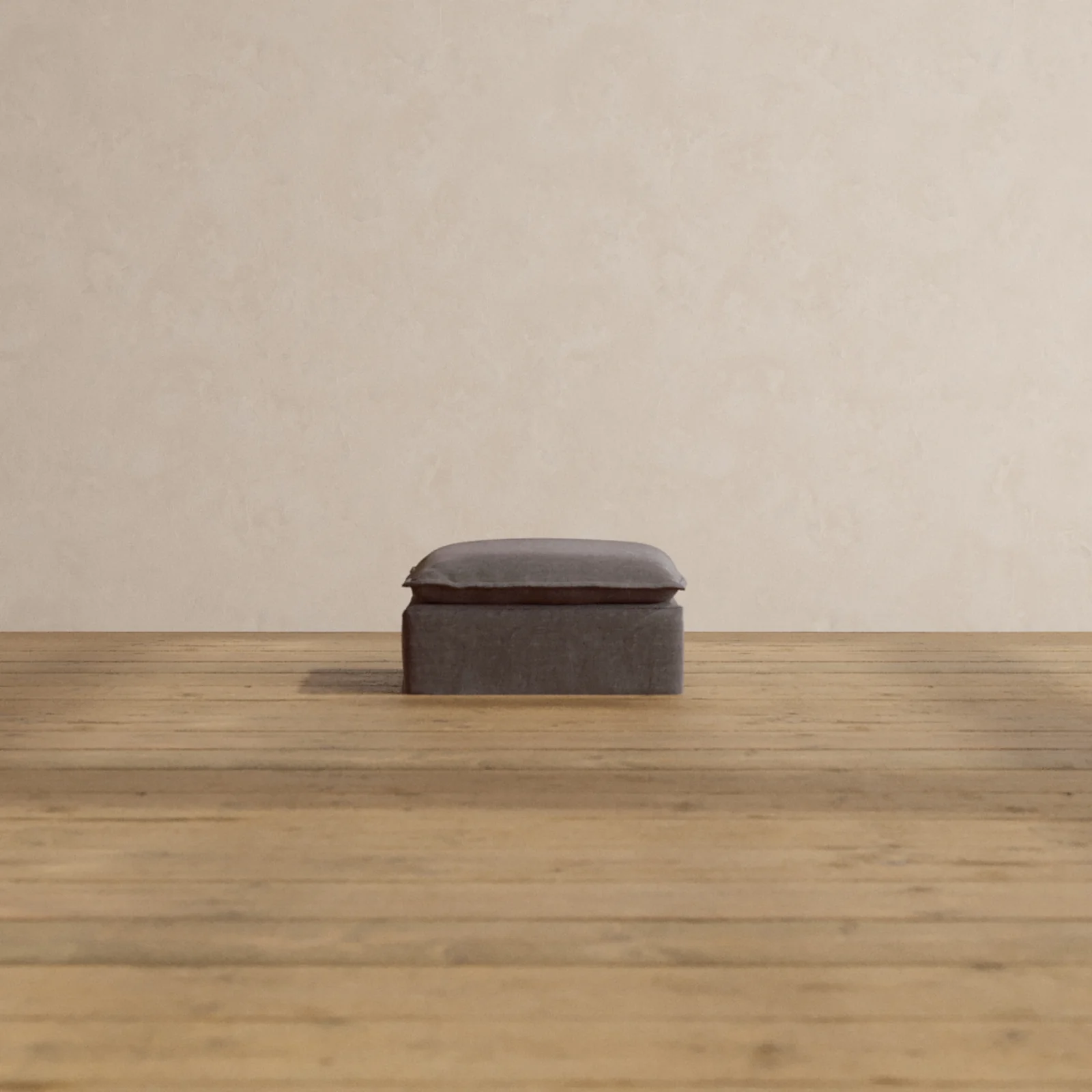 Modular Washable Ottoman in Caviar | Memorix+ Seat