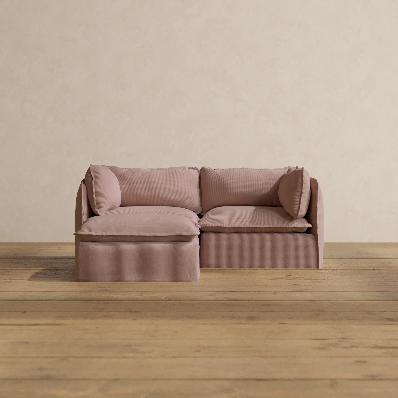 Slipcover Only - Modular Washable 2-Seater Sectional in Sakura