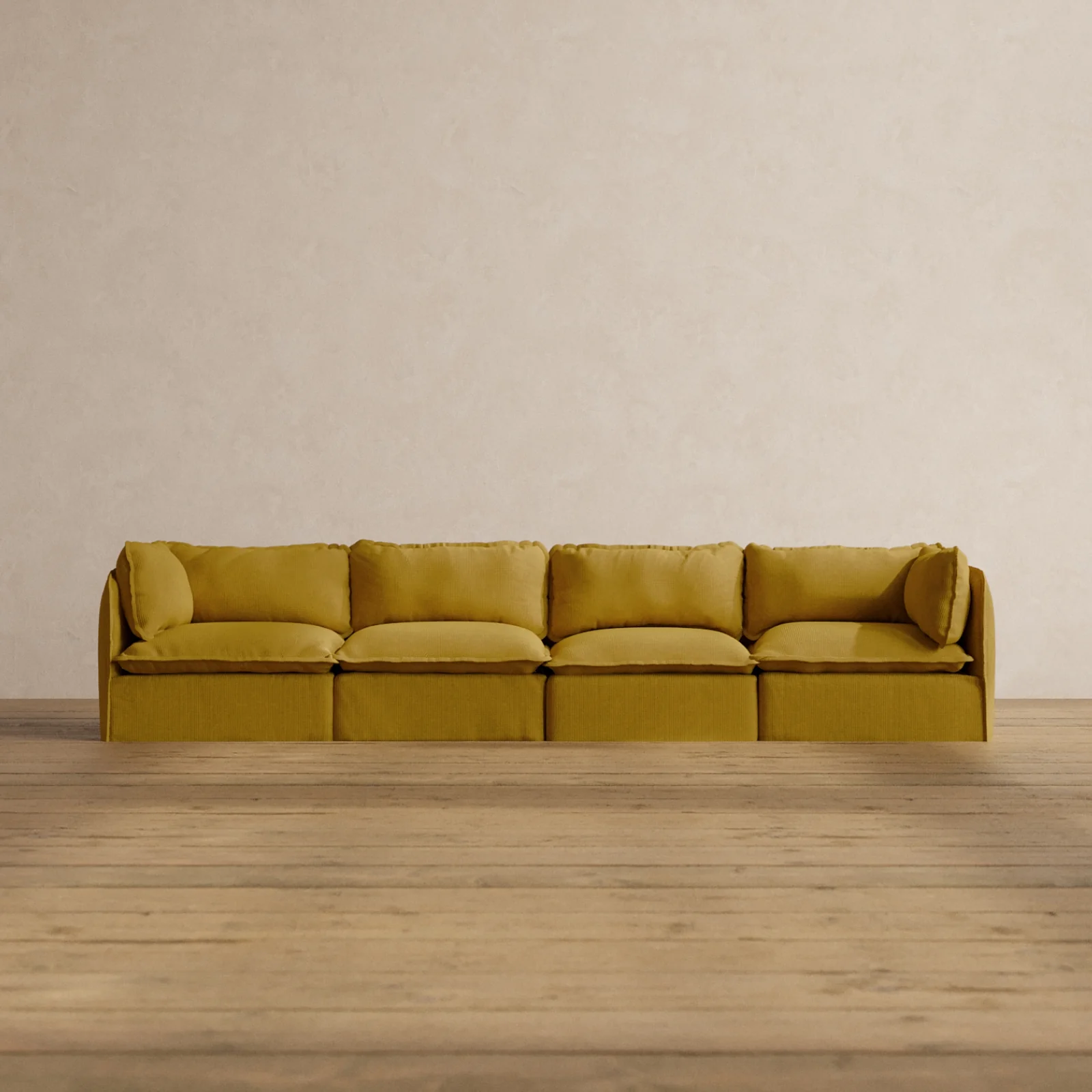Slipcover Only - Modular Washable 4-Seater in Kiiro