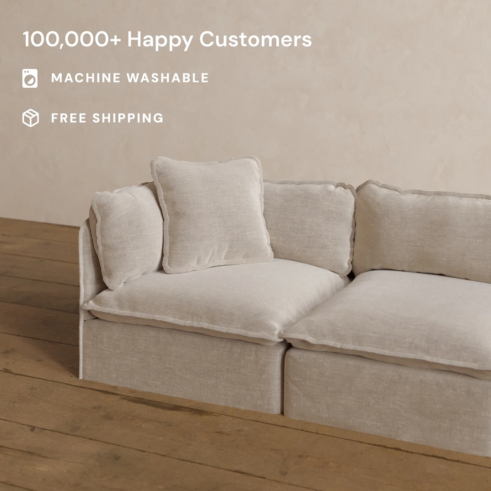 Square Performance Accent Pillow 20 x 20 in Mist - Image 2