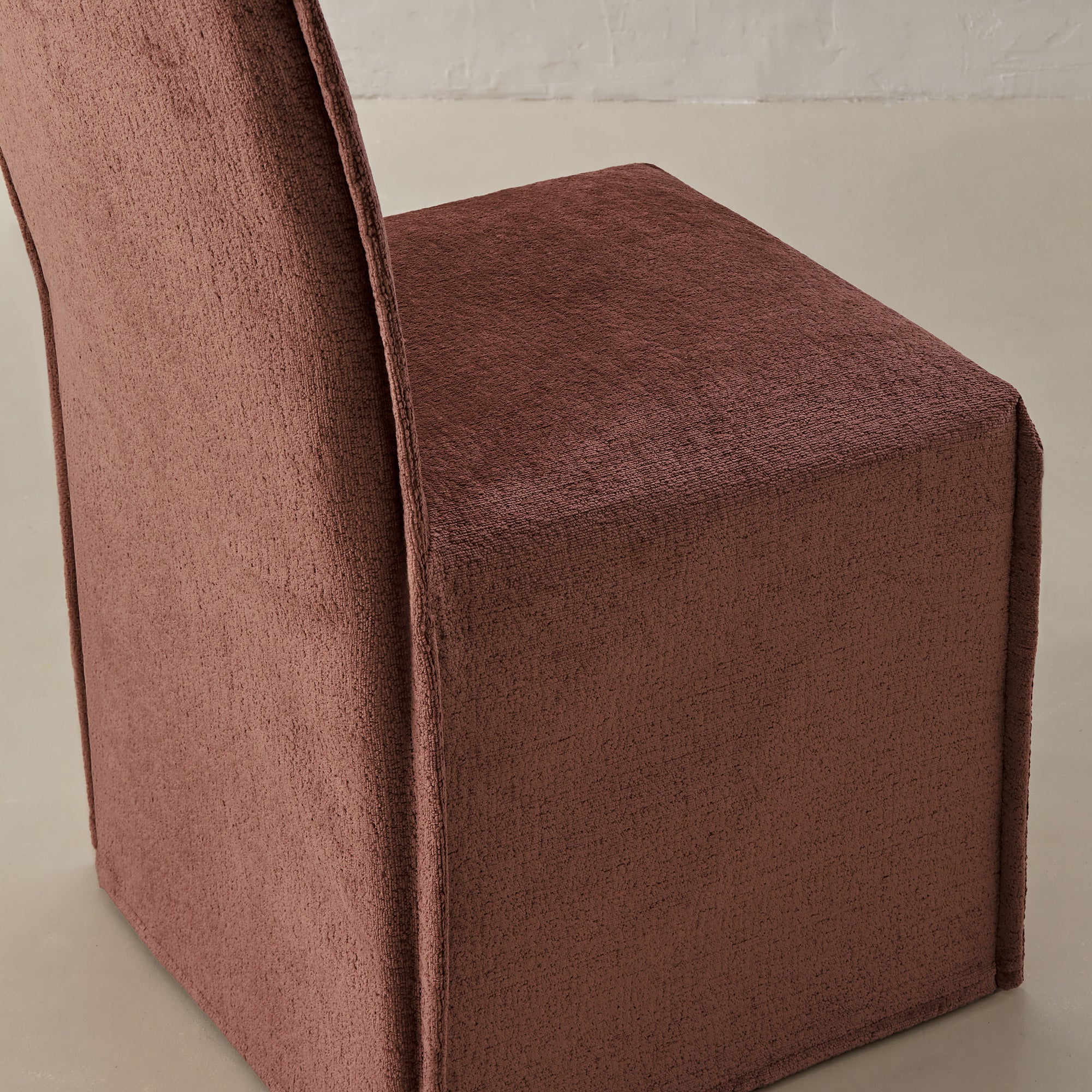Washable Upholstered Dining Chair | 15” Back Height in Chestnut - Image 7
