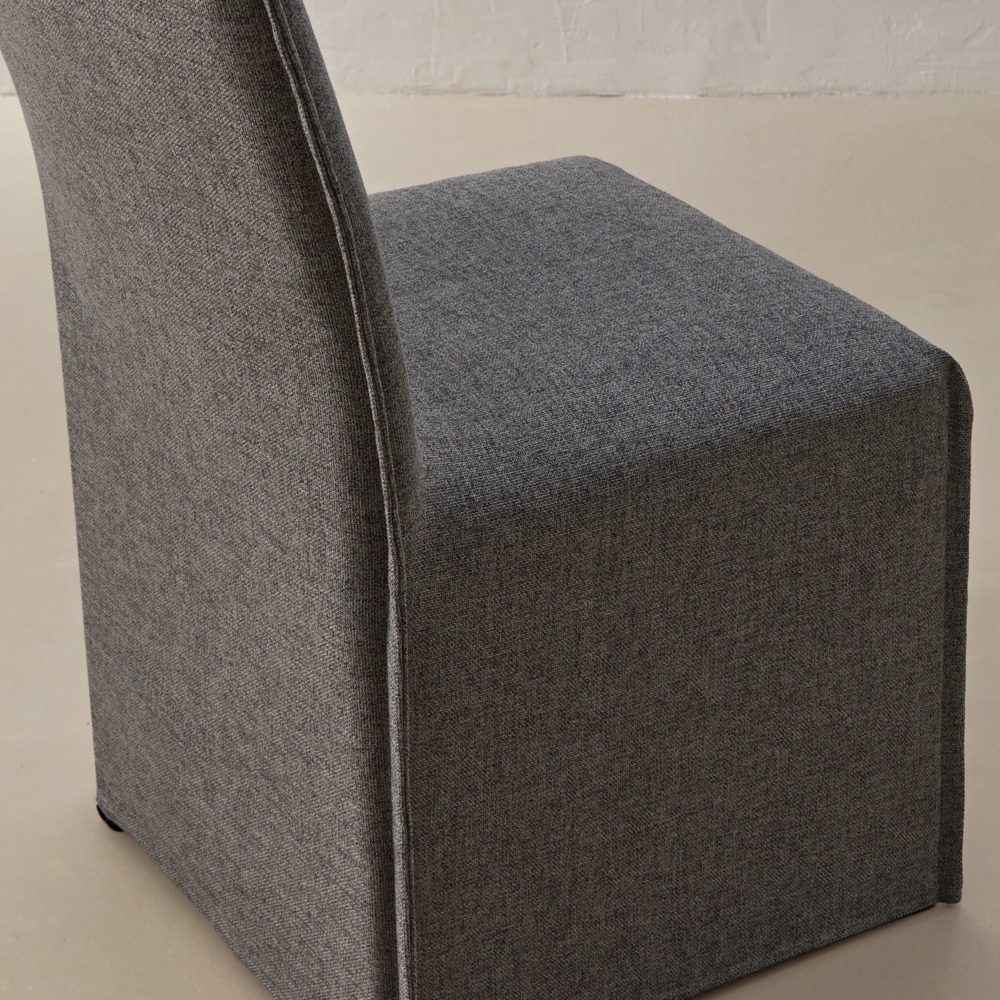 Washable Upholstered Dining Chair | 19” Back Height in Ash - Image 7