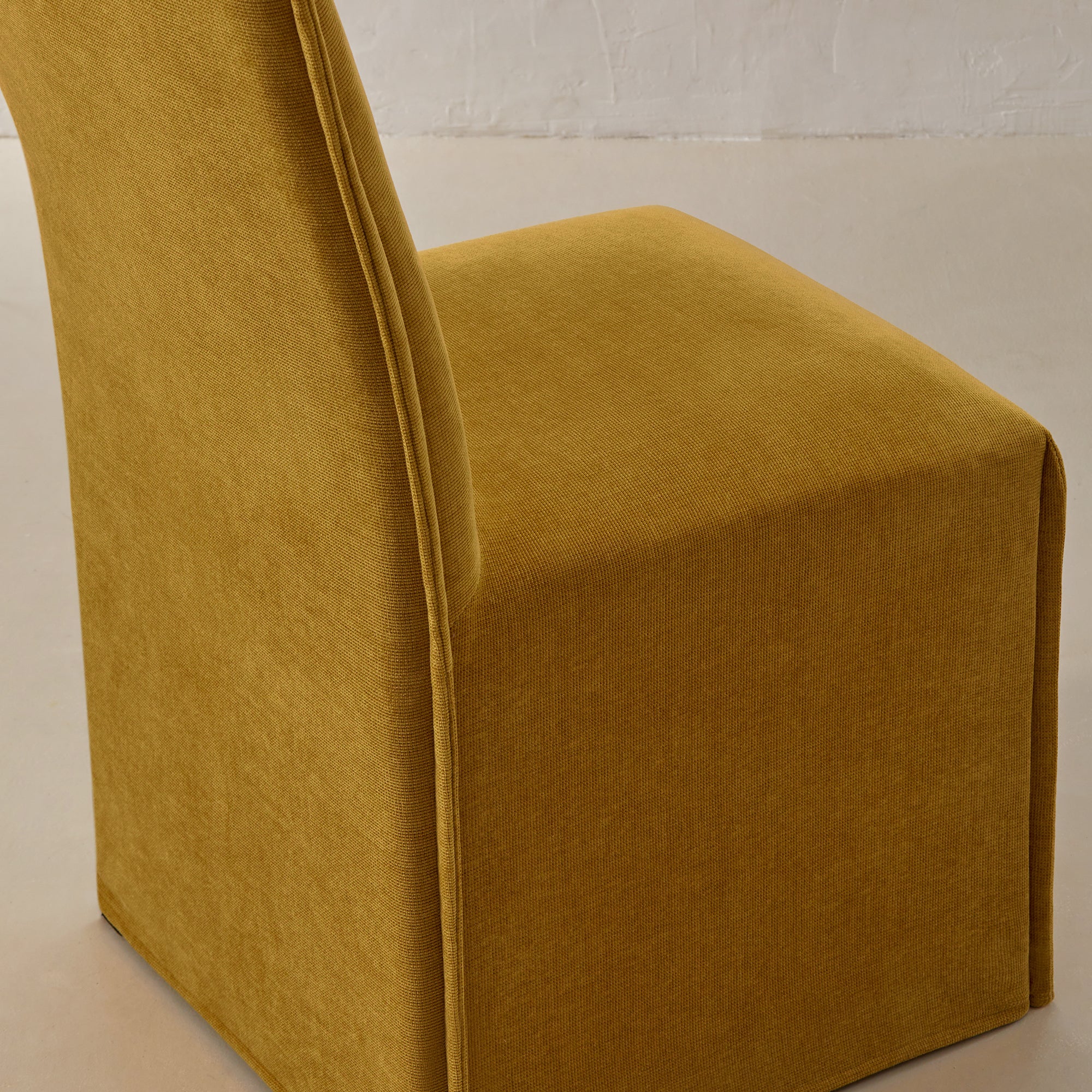 Washable Upholstered Dining Chair | 19” Back Height in Kiiro (Set of 2) - Image 7