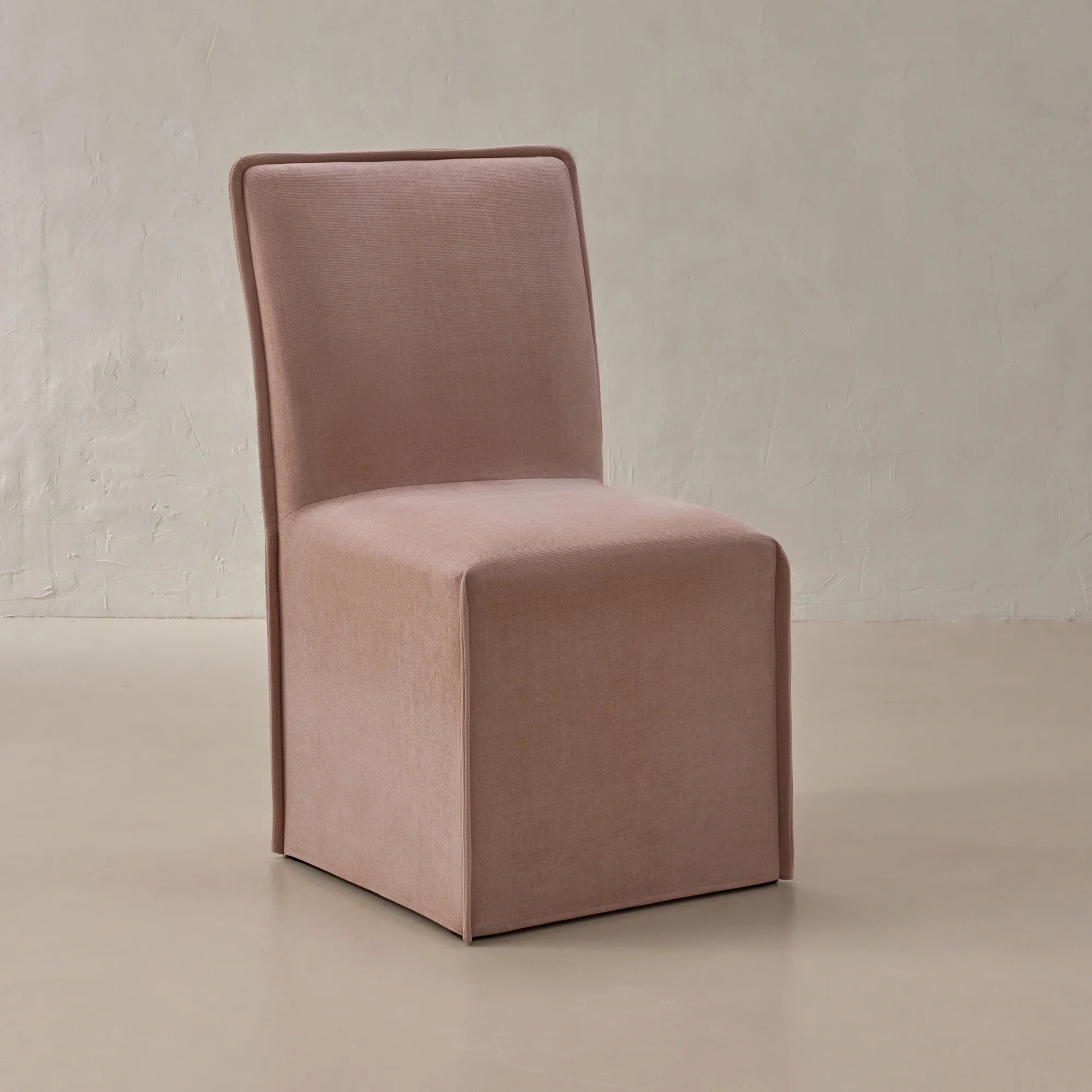 Washable Upholstered Dining Chair | 19” Back Height in Sakura